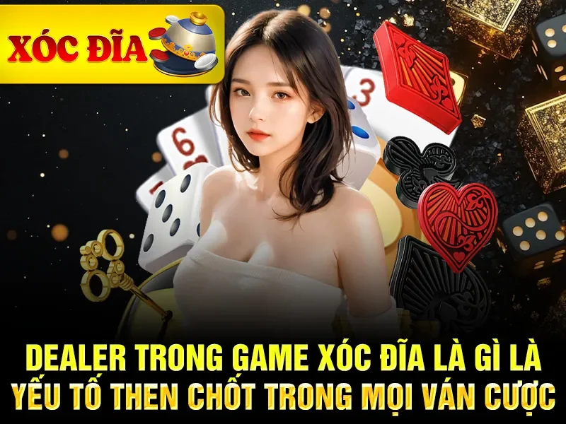 Dealer trong game xóc đĩa là gì là yếu tố then chốt trong mọi ván cược