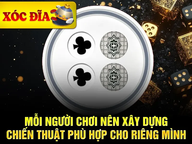 Mỗi người chơi nên xây dựng chiến thuật phù hợp cho riêng mình