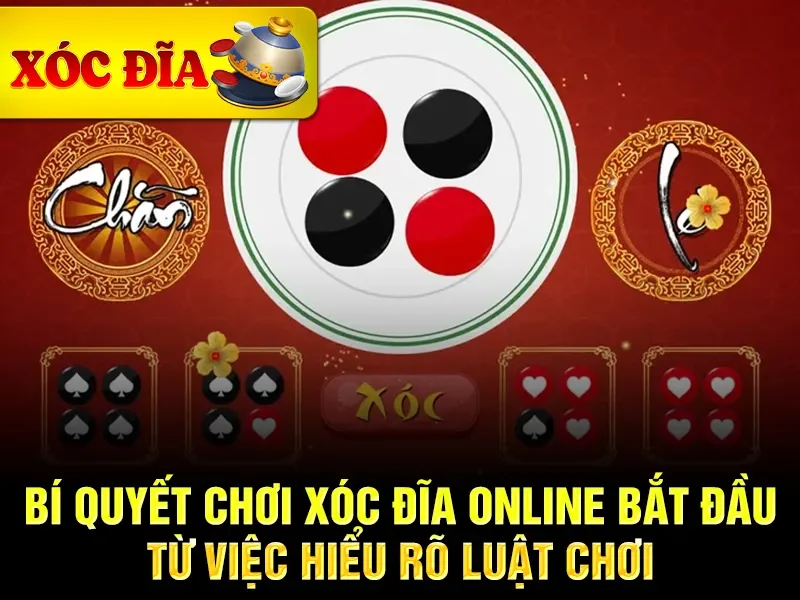 Bí quyết chơi xóc đĩa online bắt đầu từ việc hiểu rõ luật chơi